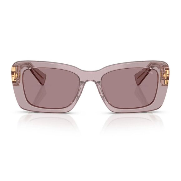 NEW MIU MIU SUNGLASSES,MIU MIU MU07YS 12W20I, PINK WOMEN EYEWEAR MU 07YS - Picture 2 of 3